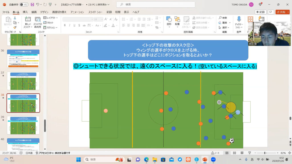 ともコーチの戦術セミナー